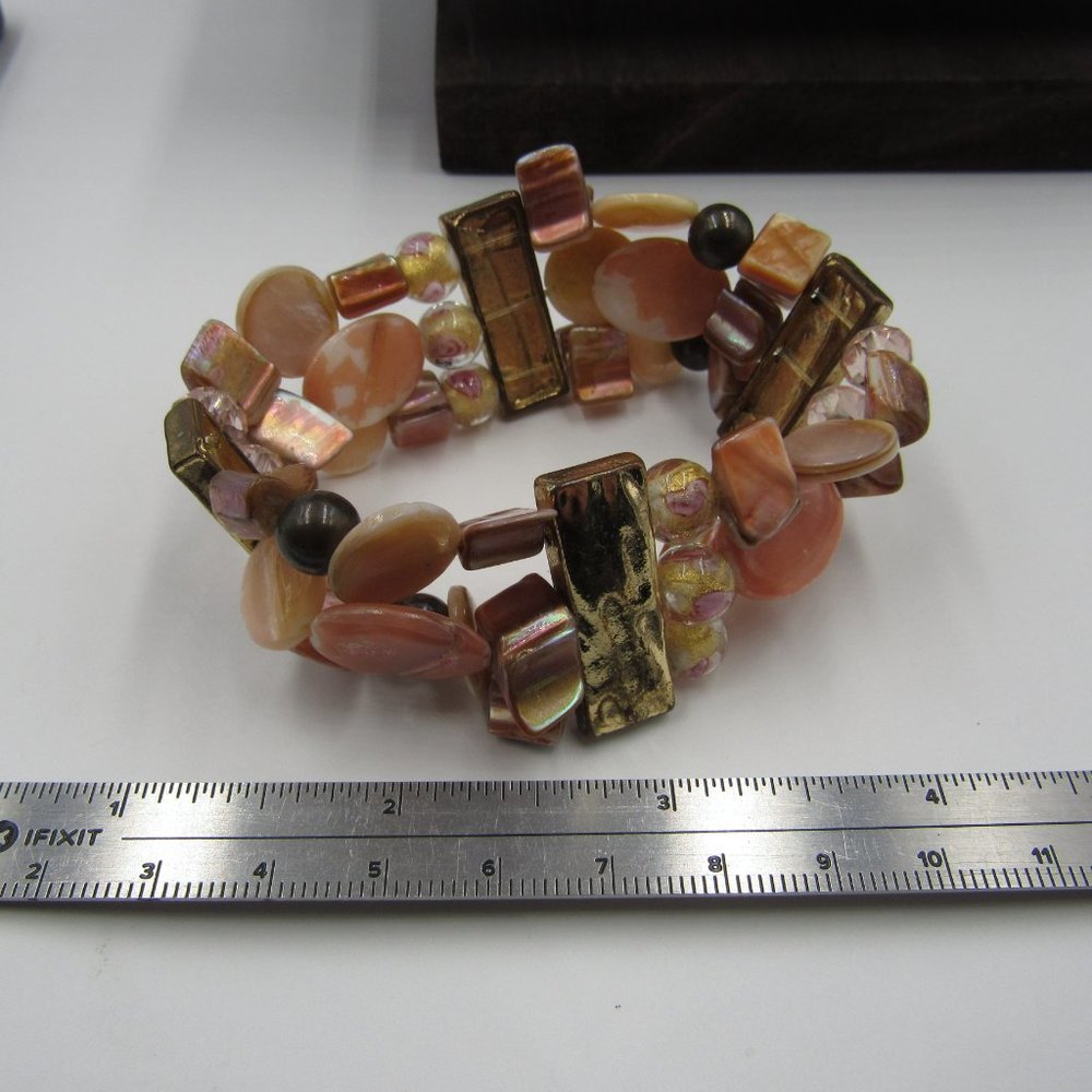 Unique Style Shell Expandable Bracelet Vintage - image 3